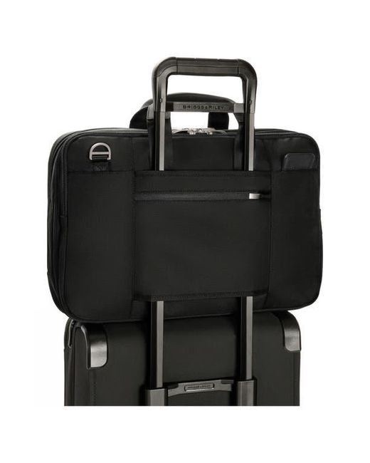 Briggs & Riley Black @Work Large Expandable Briefcase