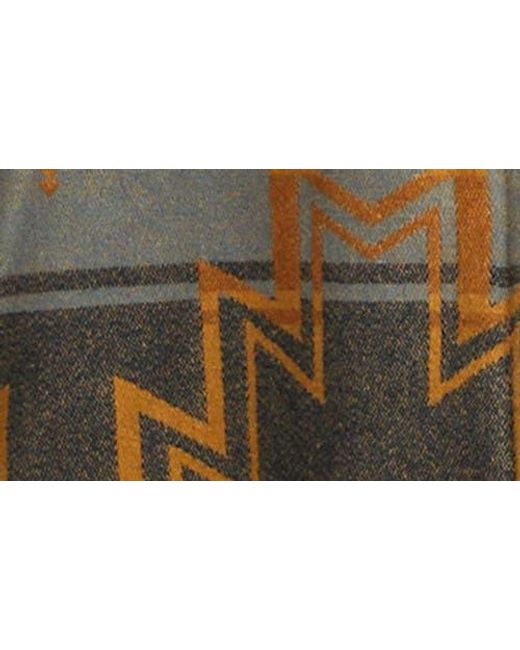 Lucky Brand Multicolor Blanket Jacquard Cotton Zip-Up Jacket for men