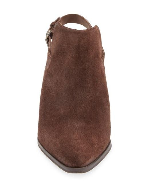 Chocolat Blu Brown Evie Slingback Bootie