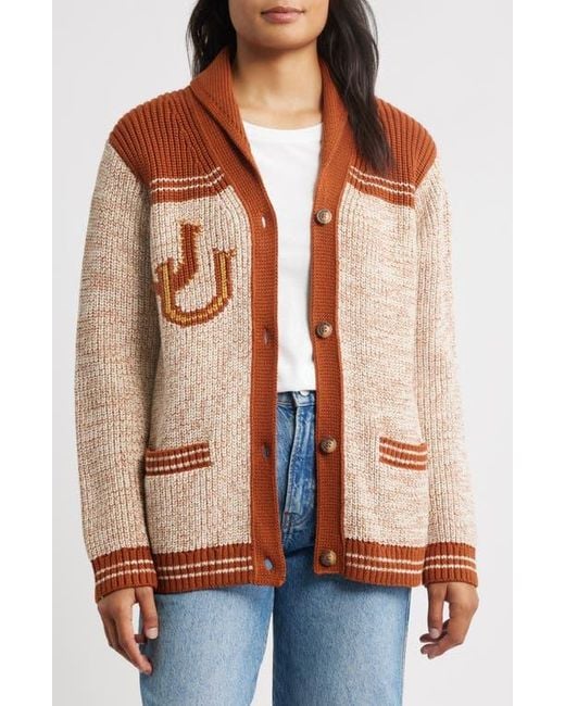 Pendleton Brown Heritage Cardigan