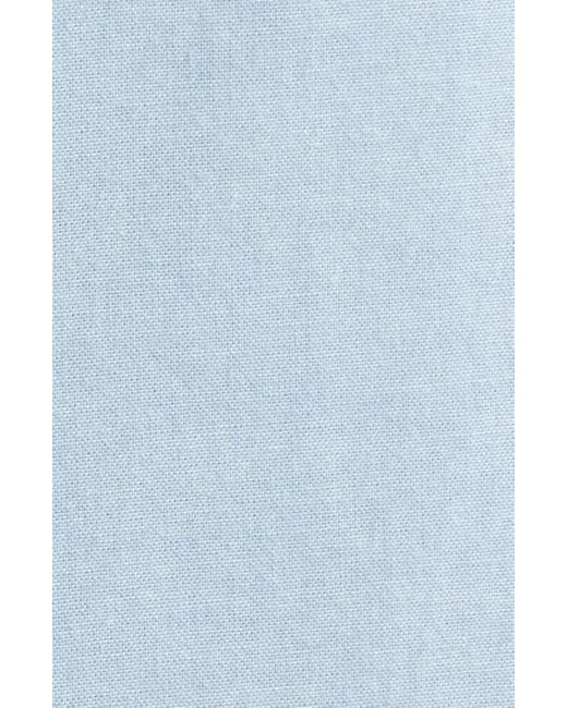 Vince Blue Chambray Button-Up Shirt for men