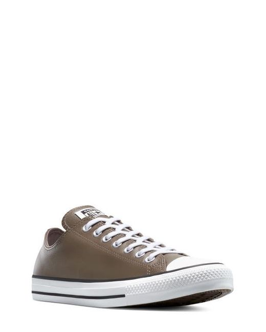 Converse White Chuck Taylor All Star Leather Low Top Sneaker for men