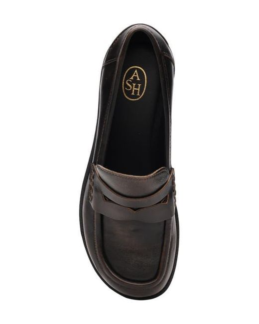 Ash Black Ringo Penny Loafer