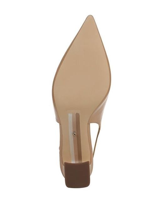 Sam Edelman Natural Winfred Pointed Toe Slingback Sandal