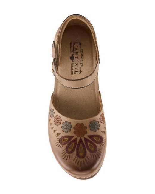 Spring Step Brown Bridgitte Clog