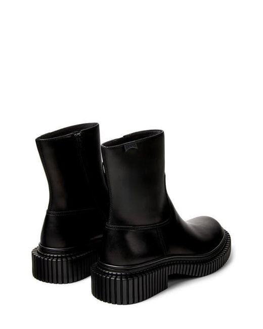 Camper Black Pix Berlin Zip Boot for men