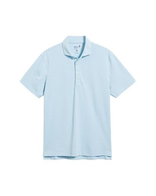 Johnnie-o Blue Stetsons Stripe Performance Polo for men