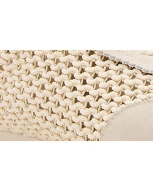 AllSaints White Kenny Woven Runner Sneaker