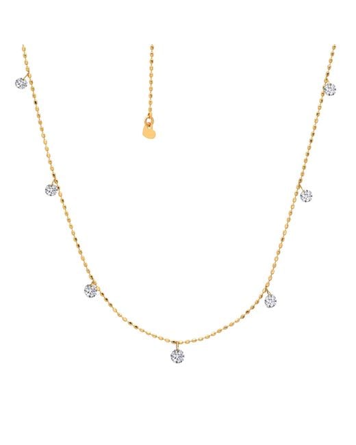Graziela Metallic Tiny Floating Necklace