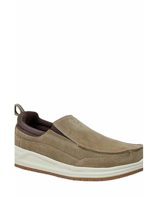 Lands' End Brown Casual Slip On Loafers for men