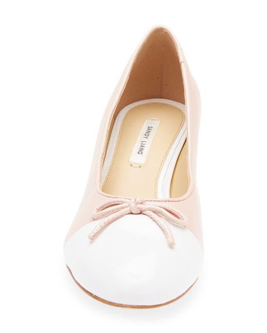Sandy Liang Natural Bow Pump