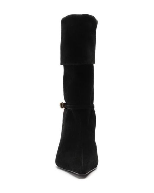 SCHUTZ SHOES Black Rudy Stiletto Boot