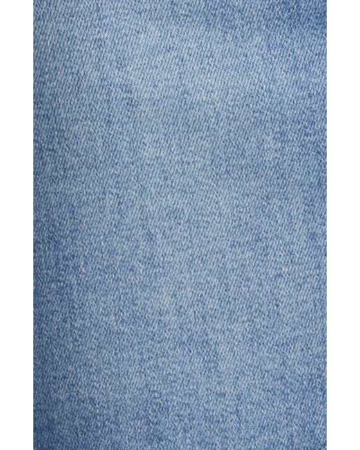 Hidden Jeans Blue Raw Hem Denim Pencil Skirt