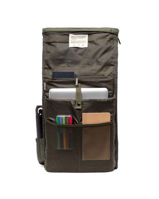 Lefrik Green Roll Backpack