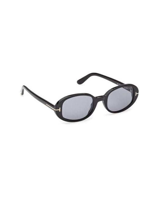 Tom Ford Multicolor 49Mm Small Iggy Oval Sunglasses