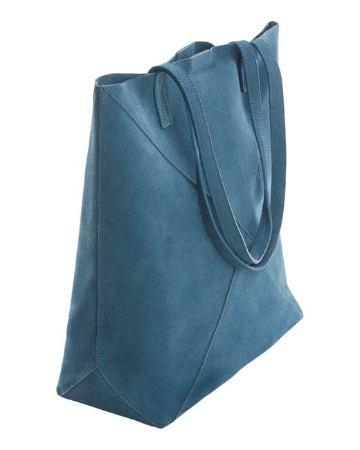 Mango Blue Shopper Bag for men