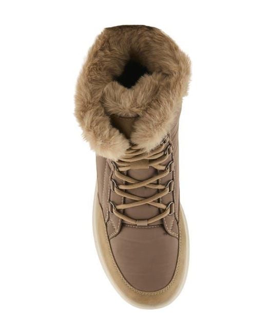 Flexus by Spring Step Brown Laroui Waterproof Winter Boot