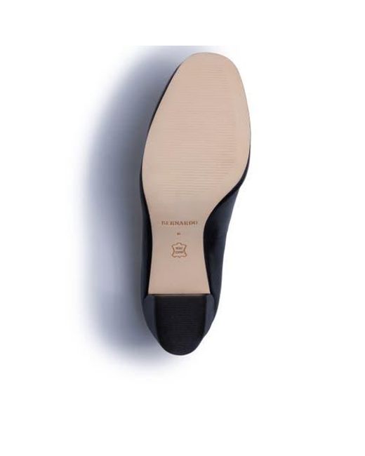 Bernardo Blue Nevaeh Loafer Pump