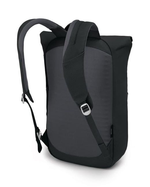 Osprey Black Arcane 22-Liter Roll Top Backpack for men
