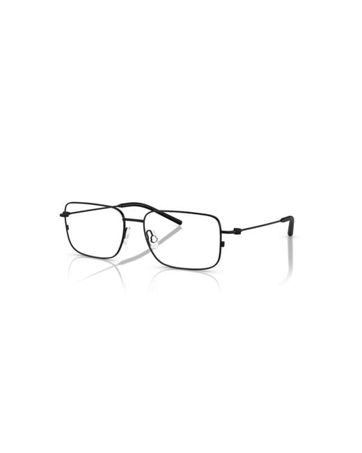 Moncler Black 56Mm Irregular Optical Glasses