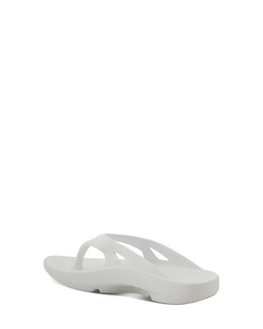 Flexus by Spring Step White Osmar Flip Flop