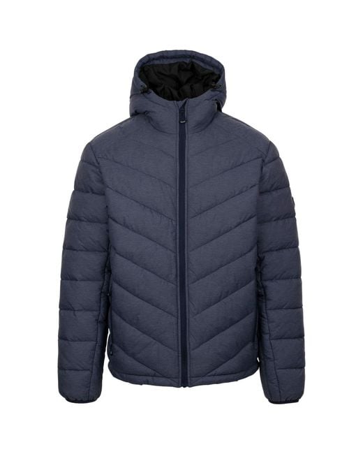 Trespass Blue Didmarton Padded Jacket for men