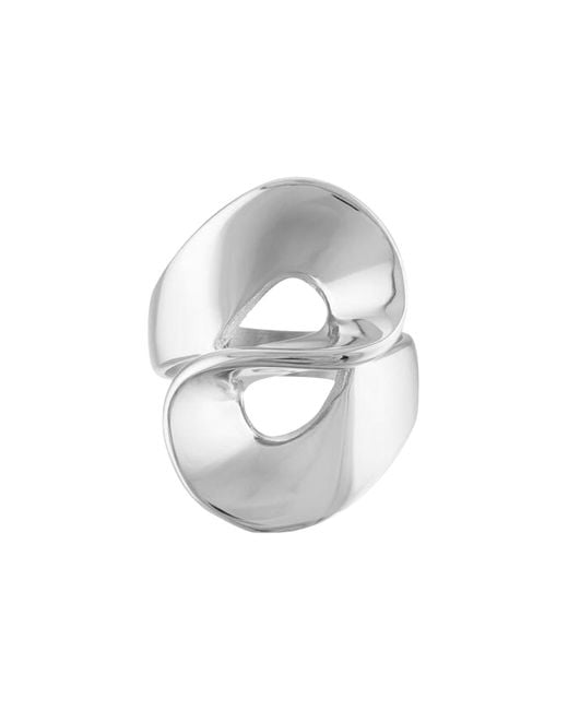 BEN ONI White Afiya Statement Ring