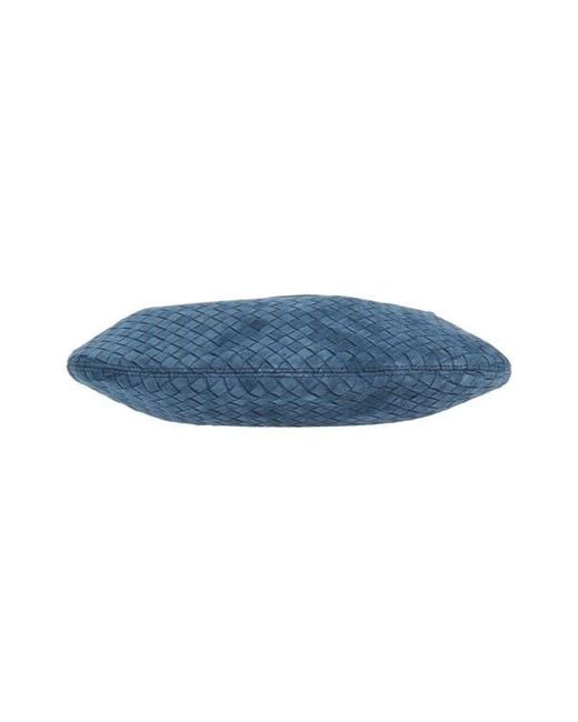 Bottega Veneta Blue Veneto Intrecciato Leather Messenger Bag for men