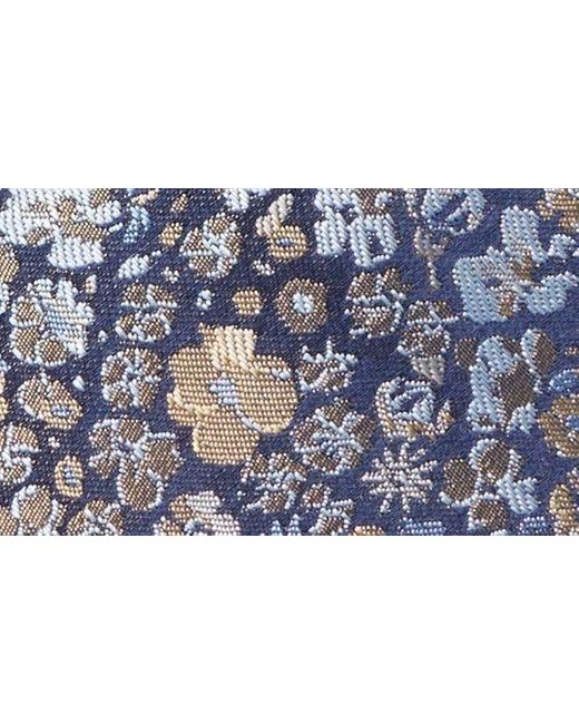 Nordstrom Blue Lonan Floral Silk Tie for men