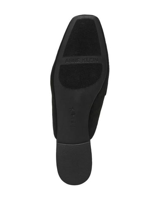 Anne Klein Black Alora Mule