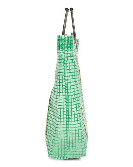 Plan C Green Clear Shopper Tote