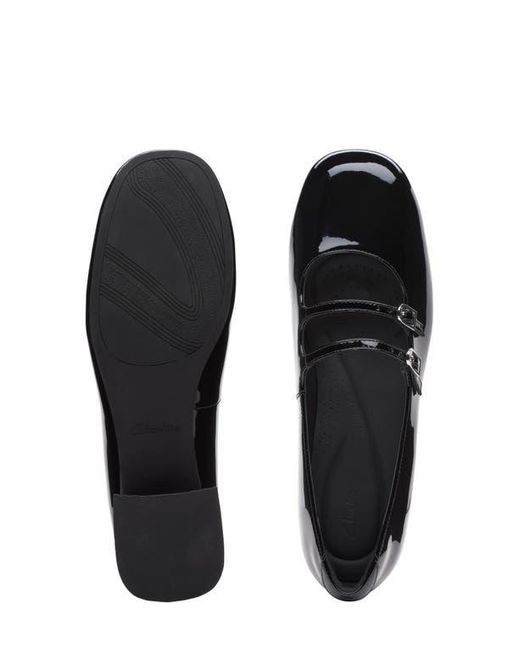 Clarks Black Daiss Shine Mary Jane Pump