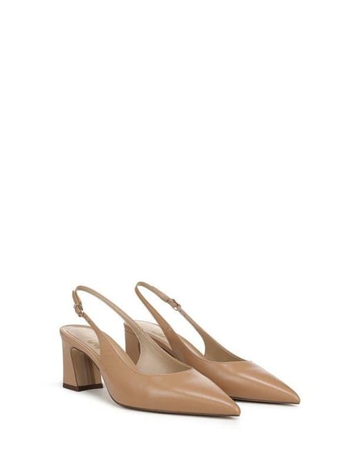 Sam Edelman Natural Winfred Pointed Toe Slingback Sandal