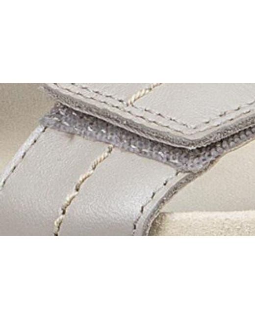 Ecco White Soft Mule Sandal