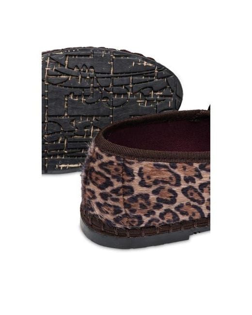 Flabelus Brown Pierre Mary Jane Flat