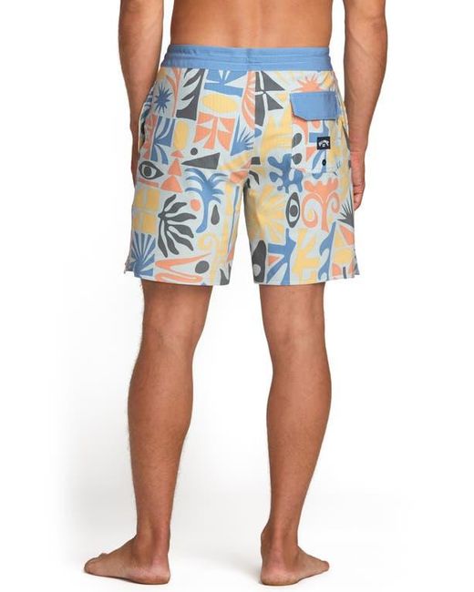 Billabong Blue Good Times Lo Tide Board Shorts for men