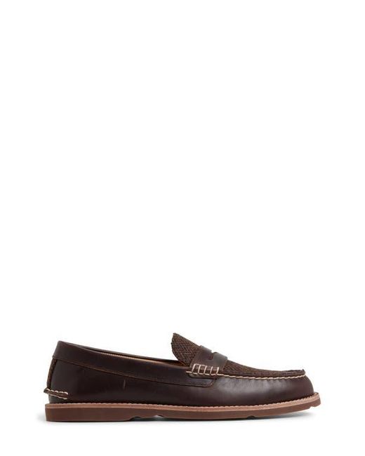 Sperry Top-Sider Brown Ripple Penny Loafer for men
