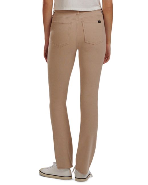 7 For All Mankind Natural Slim Straight Leg Ponte Pants