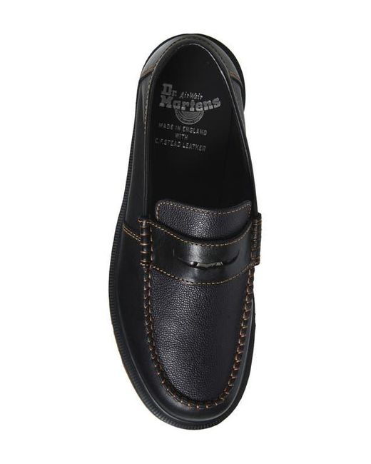Dr. Martens Black Penton Penny Loafer for men