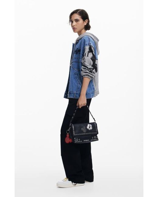 Desigual Black Mickey Mouse Crossbody Bag