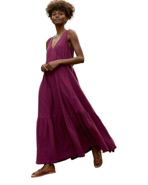 Pact Organic Cotton Double Gauze Beach To Brunch Dress in Purple | Lyst Pact Organic Cotton Double Gauze Beach To Brunch Dress in Purple | Lyst