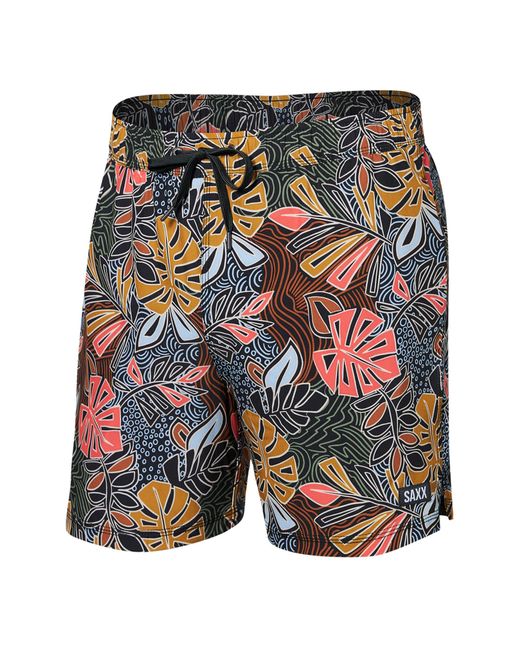 Saxx Underwear Co. Multicolor Oh Buoy Stripe 2-in-1 Hybrid Shorts for men