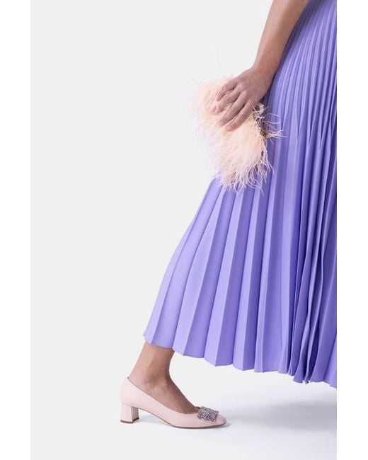 Bells & Becks Natural Sofia Pump With Tab