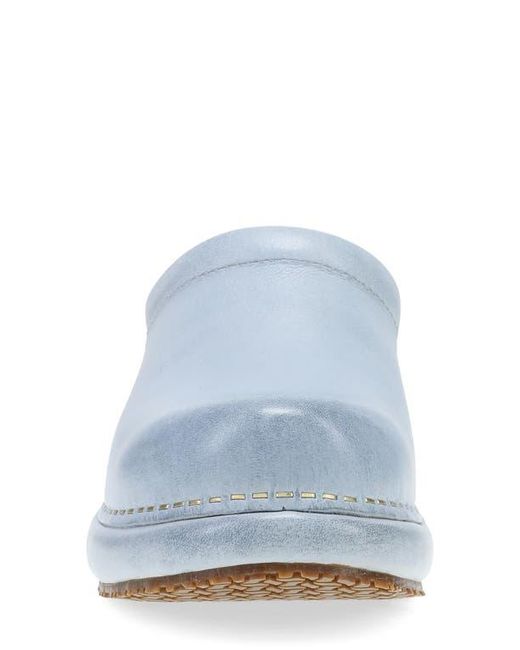 Dansko White Platform Pro Clog