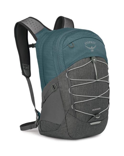 Osprey Gray Quasar 26-Liter Backpack for men