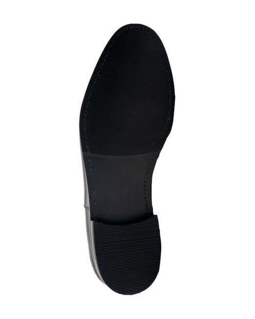 Morjas Black The Cap Toe Oxford for men