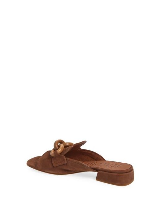 Pedro Garcia Brown Enna Slide Sandal