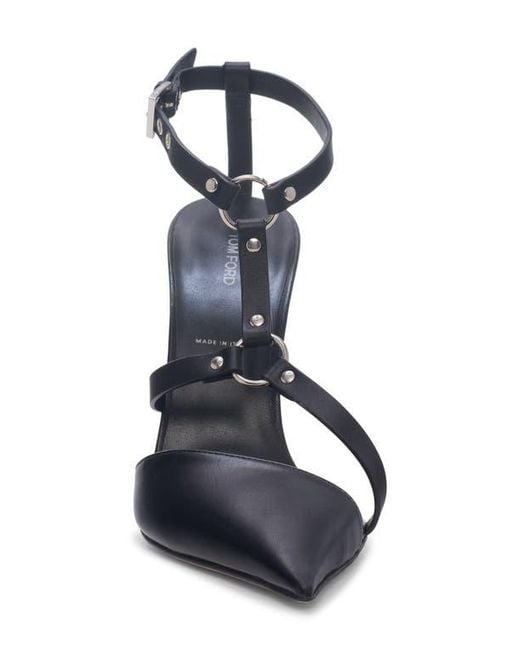 Tom Ford Blue Harness Pump