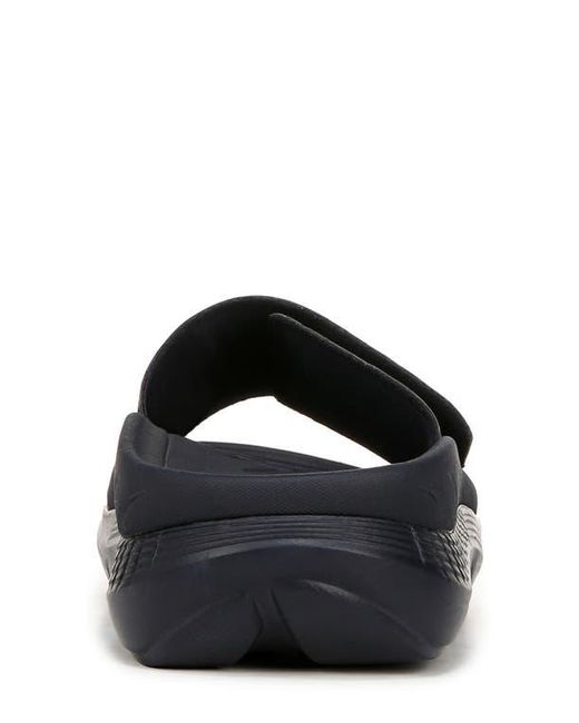 Vionic Black Rejuvenate Slide Sandal