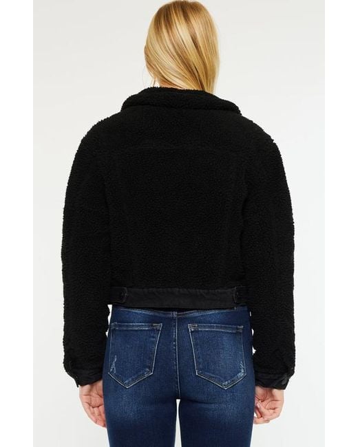 Kancan Black Monet Cropped Jacket